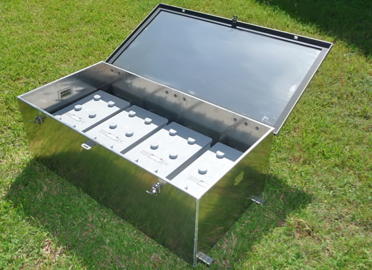 OEM Custom Outdoor Telecom Industrial Equipment Electrical Control Rack Stainless Steel Aluminum Metal Enclosure IP65 Protection