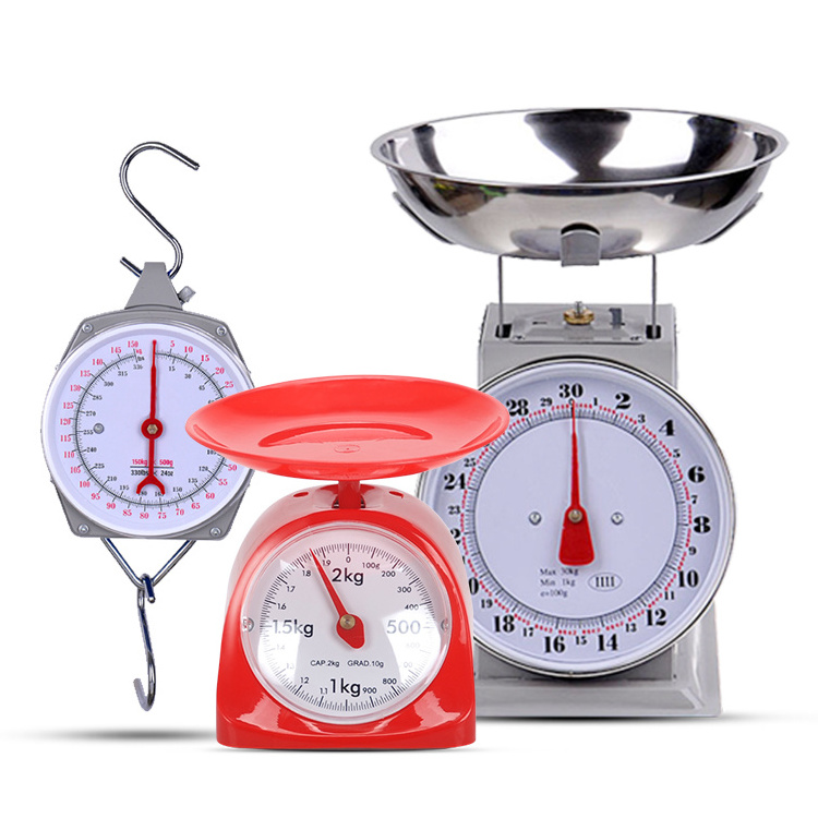 High quality Kitchen commercial mechanical dial spring balance scale 50kg