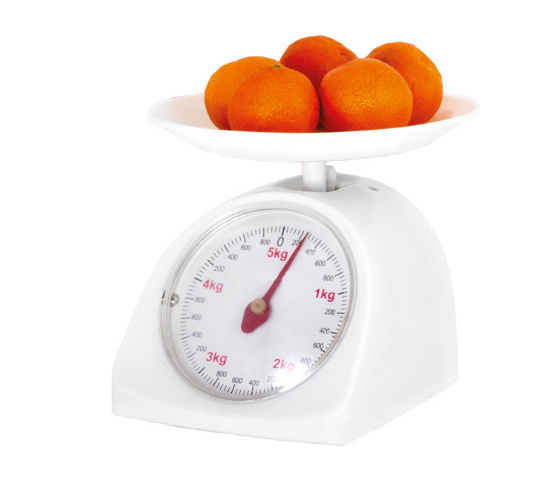 New mechanical spring household kitchen weighting scale plastic, Small fruit scale