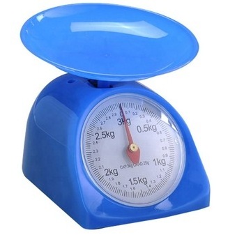 New mechanical spring household kitchen weighting scale plastic, Small fruit scale