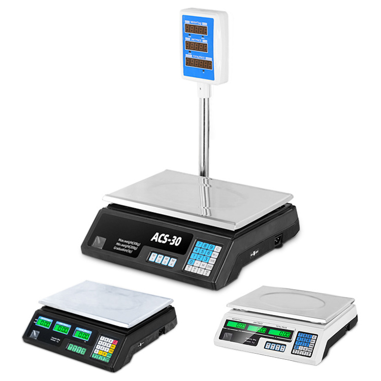 Electronic Price Counting Scale Digital Weighing Scale 40kg Electronic price scale