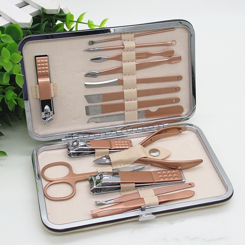 Professional 7/10/12/15/16/22/35pcs Nail Clipper Set Custom Beauty Tools Foot File Nail Clipper Pedicure Scissors Cutter Kit