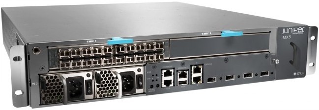 MX5-T-AC Juniper Network Dual AC 3D Universal Edge Router