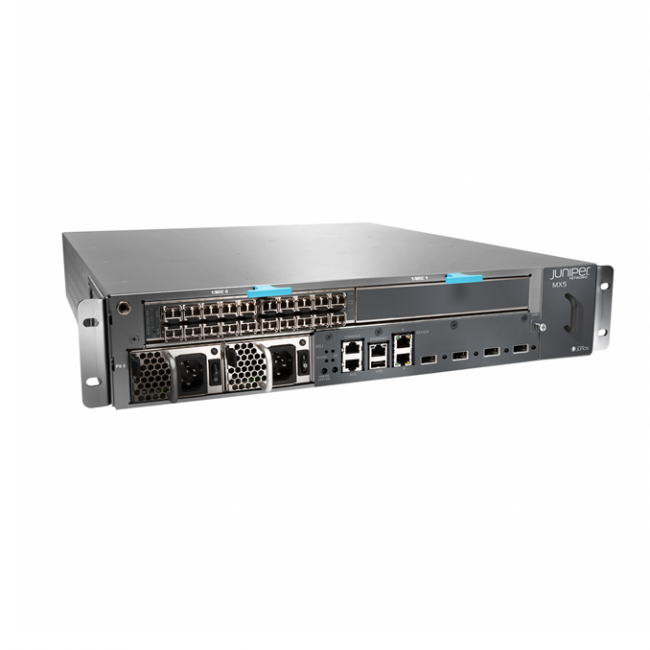 MX5-T-AC Juniper Network Dual AC 3D Universal Edge Router