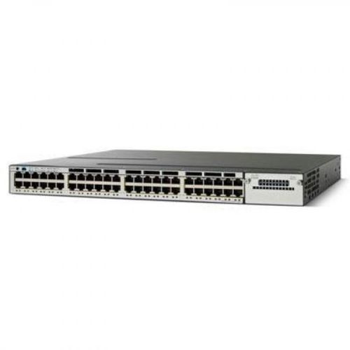 Original New 3850 Stackable 48 10/100/1000 Ethernet PoE+ ports switch WS-C3850-48P-S