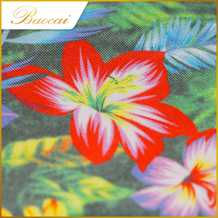 Canvas Fabric Customized Pattern Printing Fine Cotton Fabric 100% Cotton for Garment