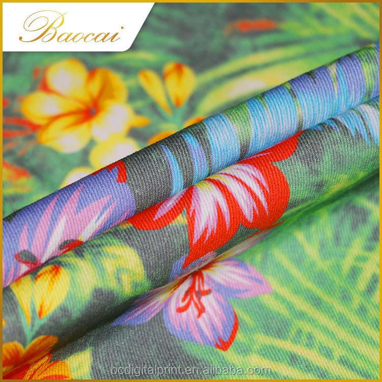 Canvas Fabric Customized Pattern Printing Fine Cotton Fabric 100% Cotton for Garment