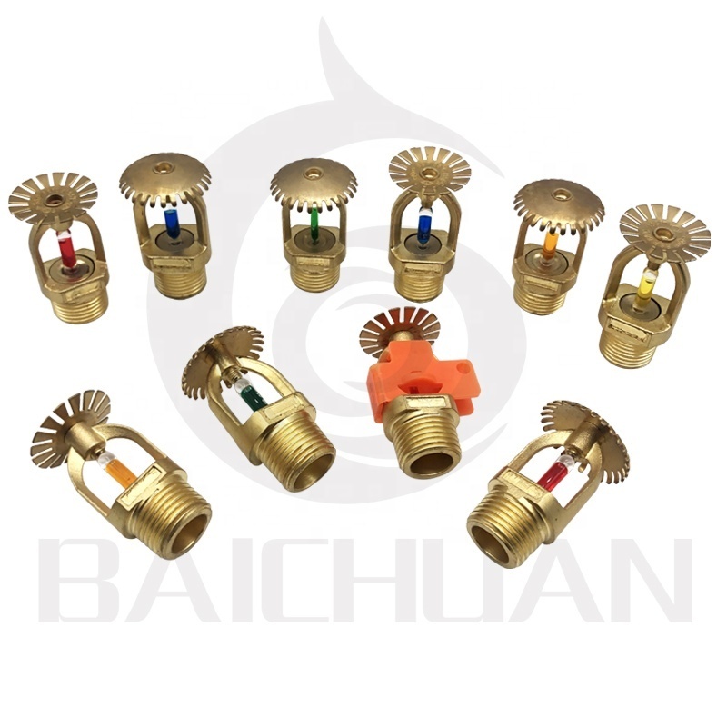 brass open type fire fighting sprinkler water nozzle zstwc-15