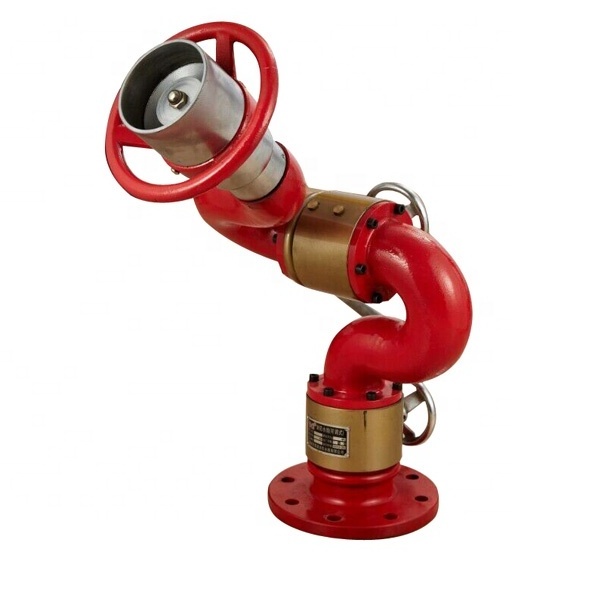 Adjustable fire monitor with flange long distance manufacturer fire cannon