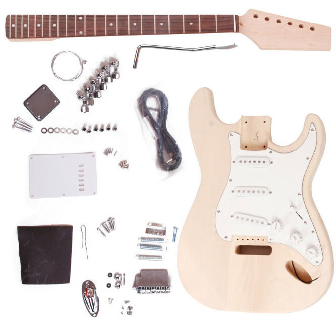 DIY GUITAR ELECTRIC GUITAR KIT ST GUITAR DISTRIBUTE