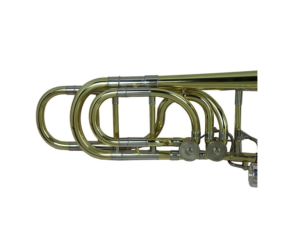 BASS TROMBONE IN Bb/F/Eb/G/D GOLD LACQUER DISTRIBUTE