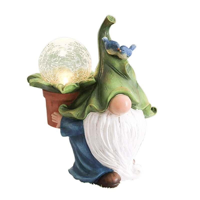 Funny Little Dwarf Resin Ornaments Old Man Lawn Outdoor Garden Yard Decoration Poly resin gnome