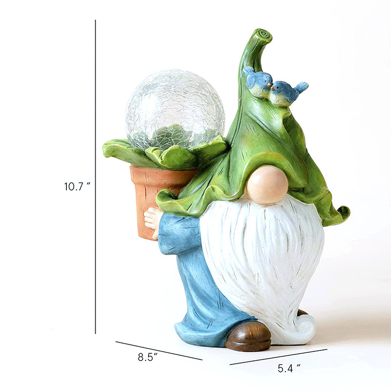 Funny Little Dwarf Resin Ornaments Old Man Lawn Outdoor Garden Yard Decoration Poly resin gnome