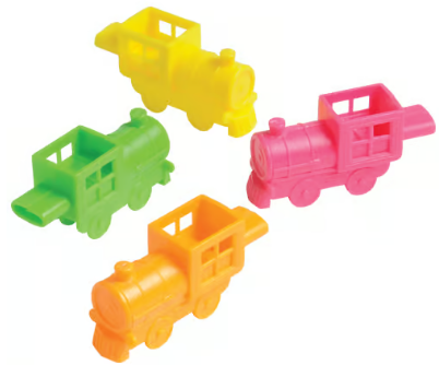 Train Shaped Whistles funny sound train shaped whistle toy for kids