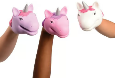 Unicorn Hand Puppets plush Hand Puppets for kids