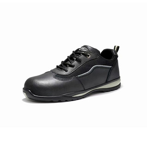 High Quality Oil Resistant Black Work Shoes Slip Resistant Work Shoes For Men