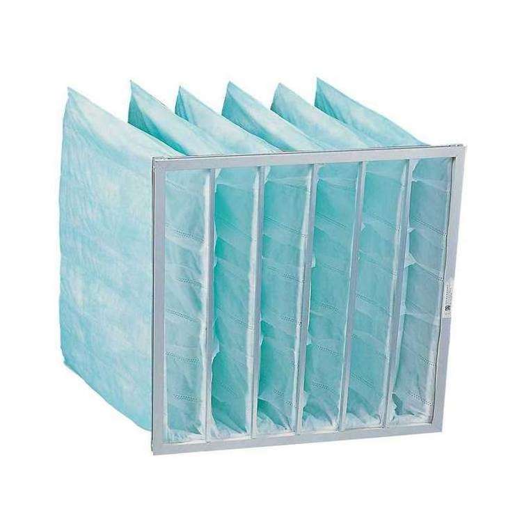 Medium efficiency glassfiber pocket filter, bag filter for AHU equipment ventilation