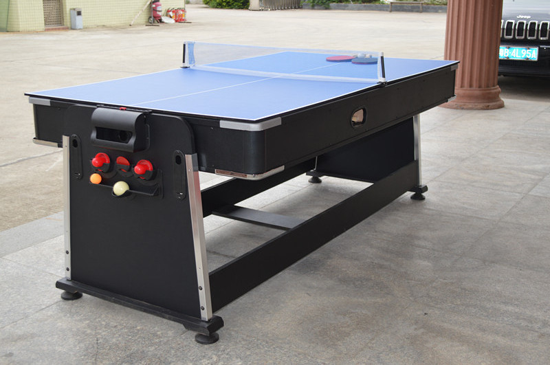 BC-18  Affordable factory direct sales 7ft professional pool table 4 in 1 folding pool and hockey table game kids pool tables