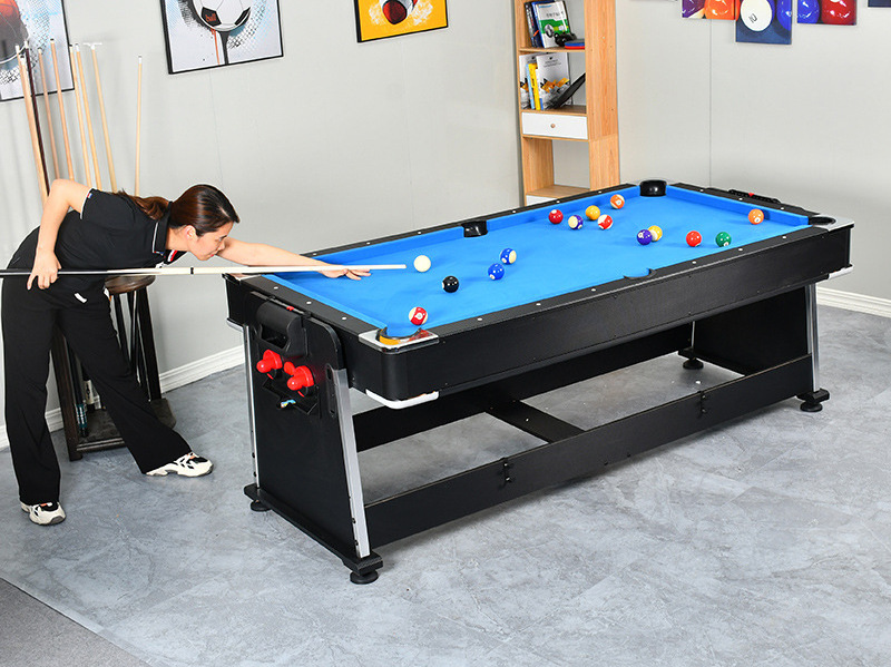 BC-18 Affordable factory direct sales pool table set Chinese 8 ball pool table functional pool table