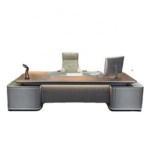 Luxury Boss Office Furniture Convertible CEO Desk Desk and Table Designed for Managers Premium Wooden Modern PANEL,PANEL