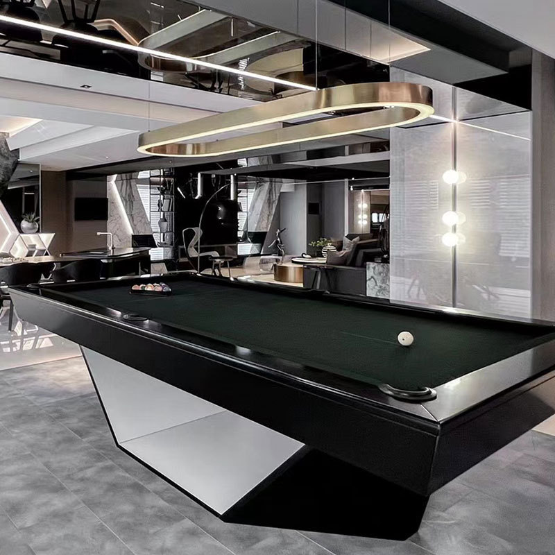 Luxury  8ft 9ft Pool/Dining Slate Table Modern Professional Pool Table Chinese 8 ball Slate High Quality Pool Table