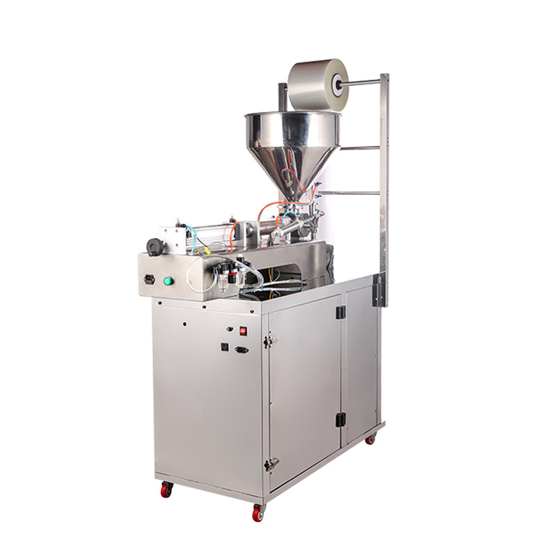 Liquid Fruit Juice/tomato Paste/sauce/water/shampoo/ketchup Sachet Packing Machine Heat Sealing 80 Stainless Steel 8-200g