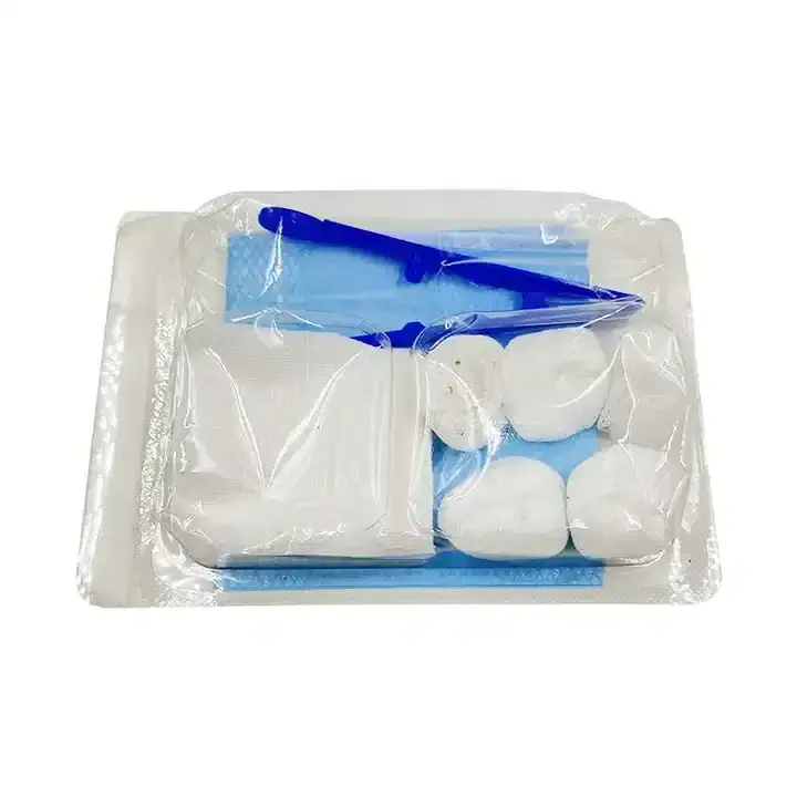 Chinese Manufacture Medical Sterile Dressing Pack Disposable Wound Dressing Set_kit