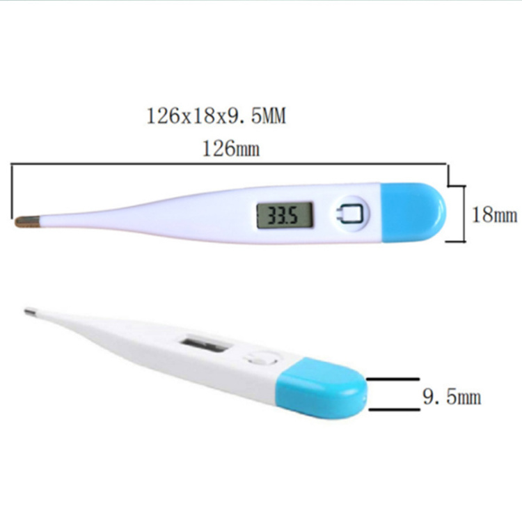 High Quality Cheap Price Thermometers LCD Digital Thermometer Digital Oral for Adult Baby Clinical Baby Household Use Plastic Ce