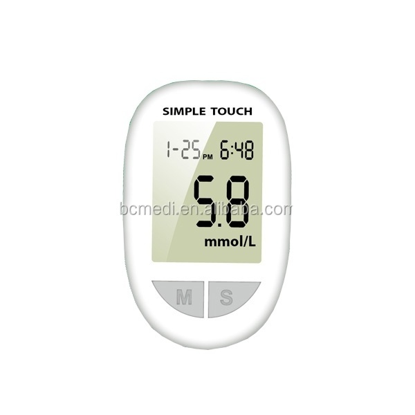 fast read diabetes blood sugar test kit test strips Blood Glucose Meter digital glucometer with factory price