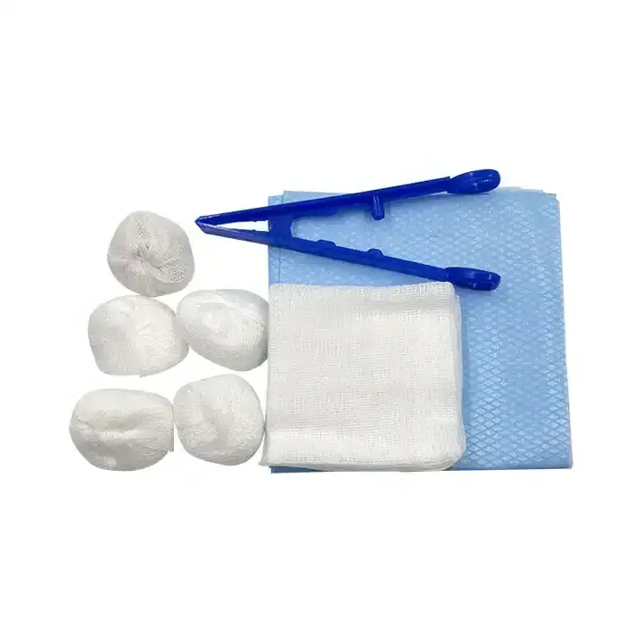 Chinese Manufacture Medical Sterile Dressing Pack Disposable Wound Dressing Set_kit