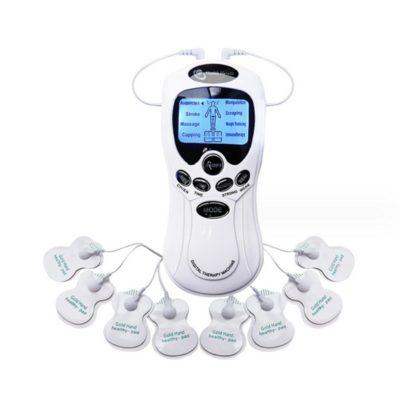 Electric Massage Tens Machine Body Massager Ems Muscle Stimulator Vibrators Meridian Pulse Electrotherapy Physical Therapy Tool