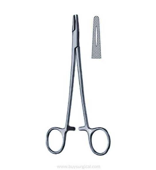 High Quality Mayo Hegar Needle Holder Disposable Single Use Stainless Steel Needle Holder Forceps Suture Forceps