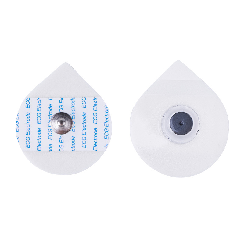 Disposable Ecg Electrode Pads Ecg Chest Electrodes Patch Neonate 36_42mm Non-woven Ekg Monitoring Electrode For Ecg Ekg Cable