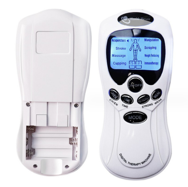 Electric Massage Tens Machine Body Massager Ems Muscle Stimulator Vibrators Meridian Pulse Electrotherapy Physical Therapy Tool