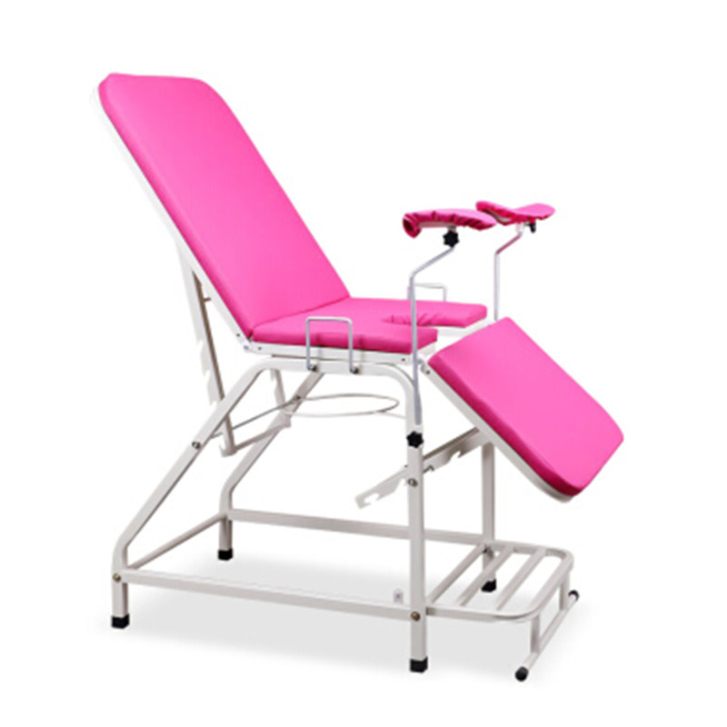 Medical gynecological examination bed thickened square tube obstetrics and gynecology washing bed hospital surgery chair