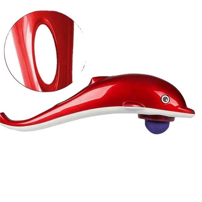 Home used portable  Personal Handheld Massager Dolphin Hammer ,vibration full body massage