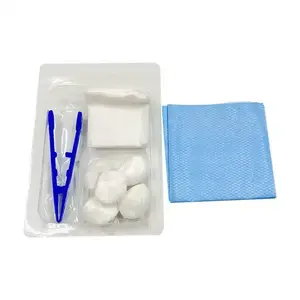 Chinese Manufacture Medical Sterile Dressing Pack Disposable Wound Dressing Set_kit