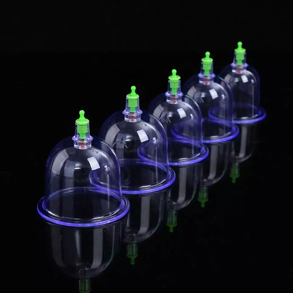 Household Cupping Therapy Set Vacuum Suction Cup Pump Set Health Care Cupping Tools Sets