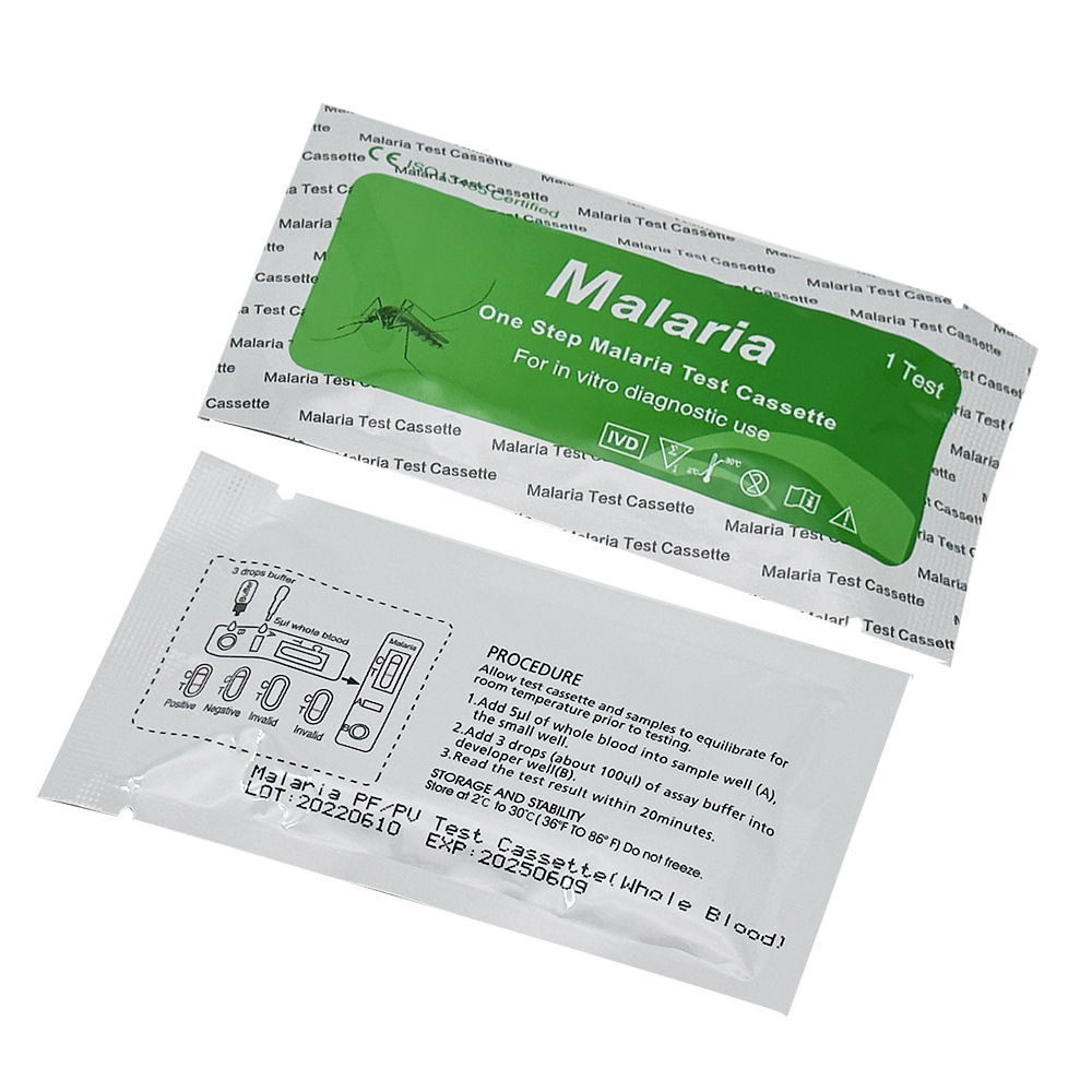 High accurate Quick Infectious Malaria Rapid Diagnostic Blood Test Kit