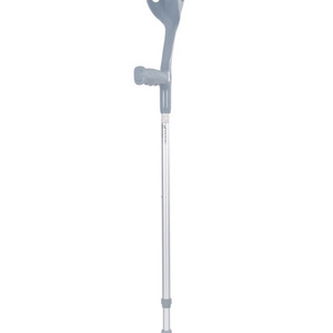 European Aluminum Alloy Single Lift Elbow Medical Hands Free Elbow Crutches Aluminum Adjustable Forearm Crutches