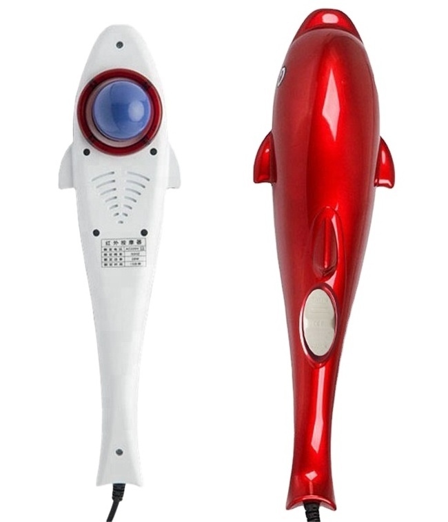 Home used portable  Personal Handheld Massager Dolphin Hammer ,vibration full body massage