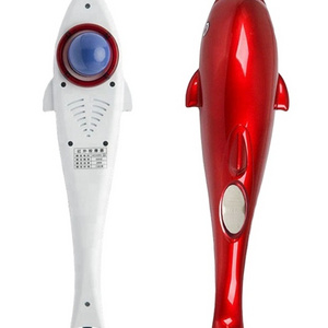 Home used portable  Personal Handheld Massager Dolphin Hammer ,vibration full body massage