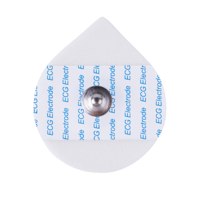 Disposable Ecg Electrode Pads Ecg Chest Electrodes Patch Neonate 36_42mm Non-woven Ekg Monitoring Electrode For Ecg Ekg Cable