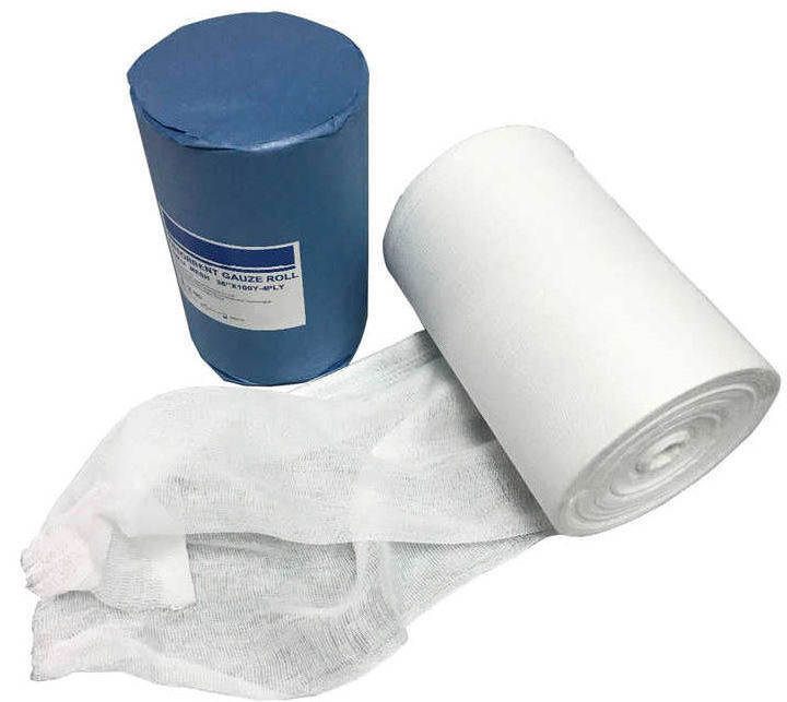 Wholesale Professional High Quality Cheap Medical Sterile Absorbent Hydrophilic Cotton Gauze Roll