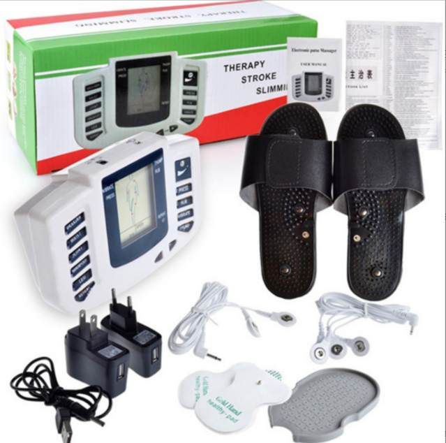 Tens Unit Machine Muscle Stimulator Ems Body Acupuncture Slimming Massager For Shoulder Waist Joint Hand Foot Leg