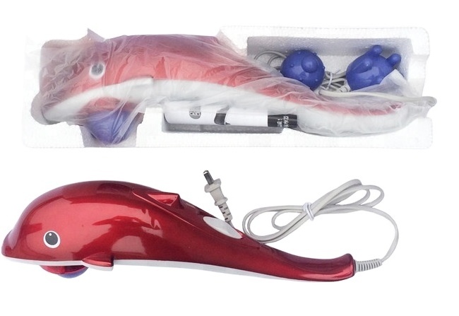 Home used portable  Personal Handheld Massager Dolphin Hammer ,vibration full body massage