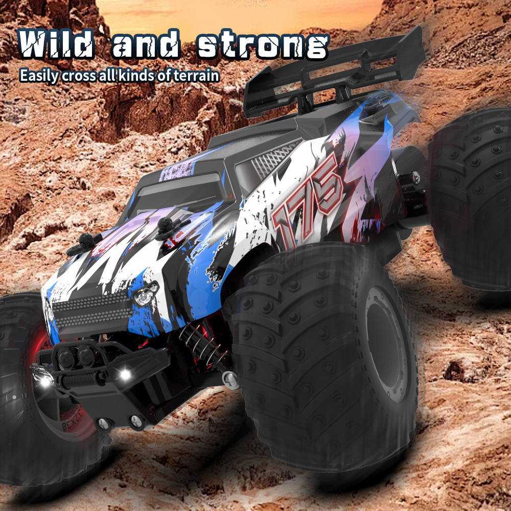 New Arrival JJRC RC Remote Control 2.4G 1:18 Off Road Car LED Lights R/C All Terrains Radio Control Car for Kids