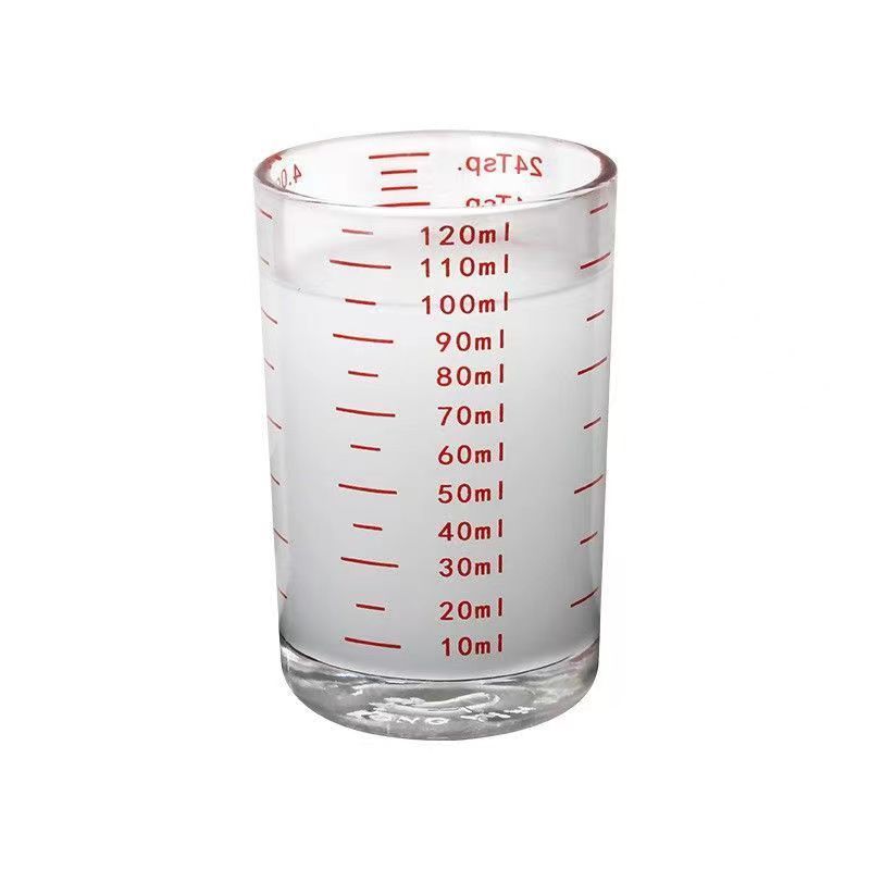 Thickened 120ml tropical scale large capacity measuring cup espresso cup factory wholesale direct sales