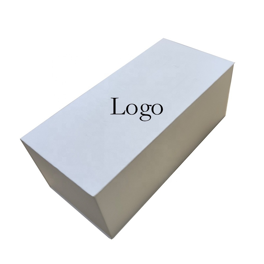 Professional Luxury Gift Boxes Custom Logo Printed Flat Foldable Recycled Cardboard With Magnetic Closure Packaging