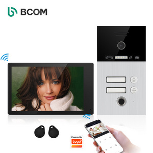 Touch Screen Wifi Wireless Video Intercom Door Phone Doorbell System 1080P Record Motion Detection Rainproof Night